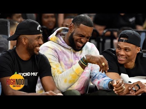 Video: Chris Paul says NBA players don't talk about money in the locker room | High Noon