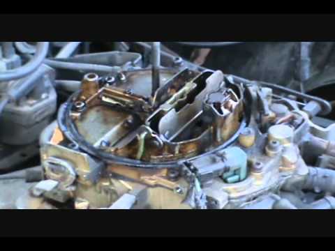 how to adjust a quadrajet carburetor