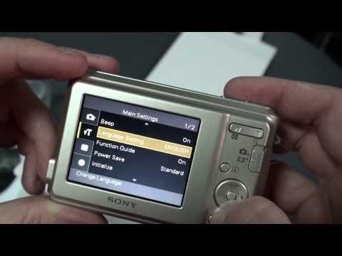 Sony DSC-S2000 cyber shot digital camera unboxing распаковка