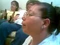 Mis primas berreando y mi Tia jeteando