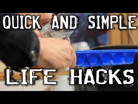 quick - Add me on FB: http://facebook.com/dylanhacker This is quick and simple life hacks, where we solve your everyday problems with a little MacGyver inspired inge...