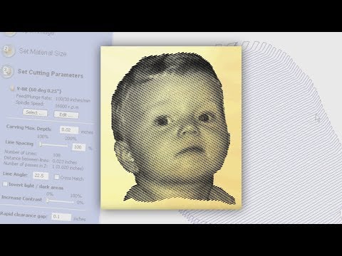 PhotoVCarve - Engraving Photographs