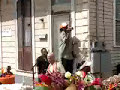 a traditional new orleans jazz funeral for the late tuba player kerwin james. he died in oct. 2007.  alot of viewers have been asking whats the reason for rocking the casket, it's so he can dance one last time. i also have a mardi gras black indian funeral video on here too. i must warn you it is'nt your 