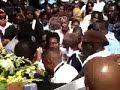 a traditional new orleans jazz funeral for the late tuba player kerwin james. he died in oct. 2007.  alot of viewers have been asking whats the reason for rocking the casket, it's so he can dance one last time. i also have a mardi gras black indian funeral video on here too. i must warn you it is'nt your 