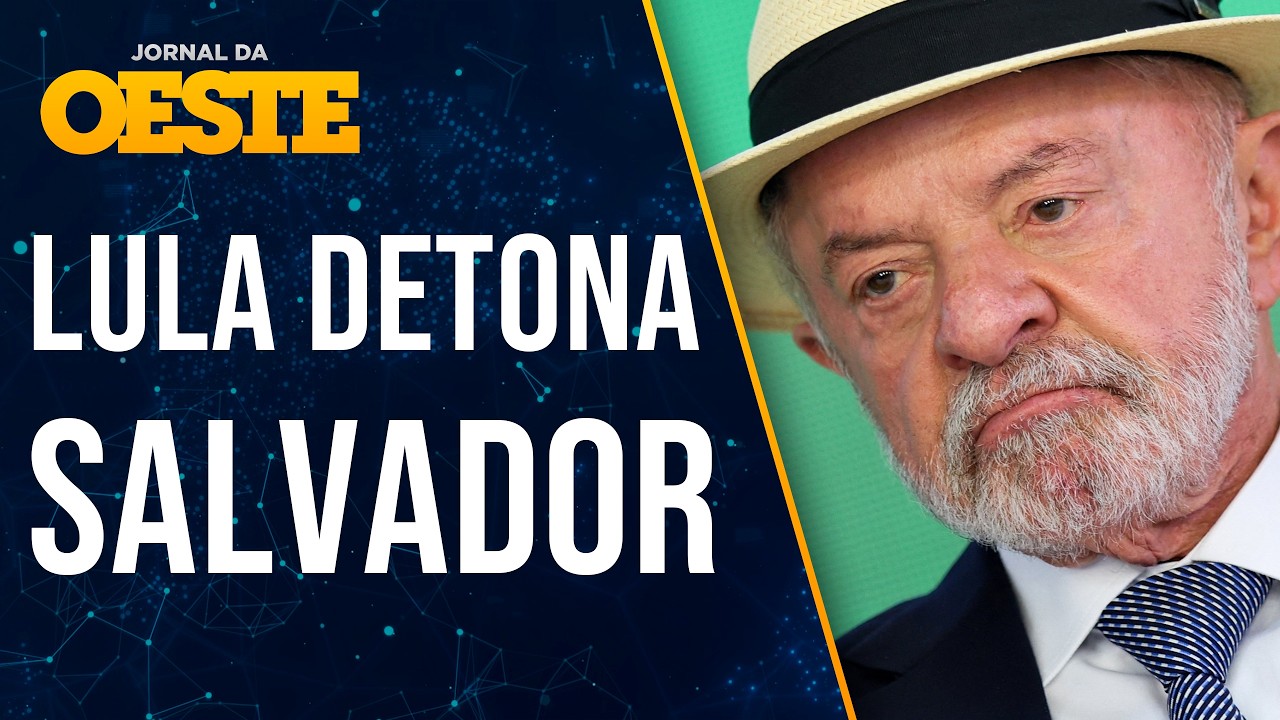 CONFESSOU! Lula admite Bahia no fundo do poço após 20 anos de PT no poder