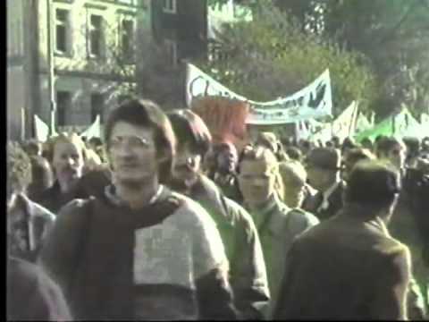 Bonn 1982: Bonn - Friedensdemo 10-10-1982