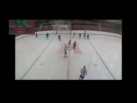Aidan Andrews (22) Assist Against Mount St. Charles 16u