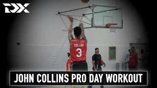 John Collins CAA Sports Pro Day Workout