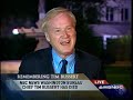 nbc
tim russert

2008-06-13
matthews: 'i watched him sunday after sunday'

msnbc's chris matthews talks about working with tim russert & how no one could beat the meet the press moderator in his coverage of politics.

***

source
http://msnbc.com
