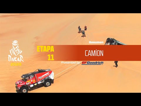 Dakar 2020, Etapa 11: Resumen Camiones