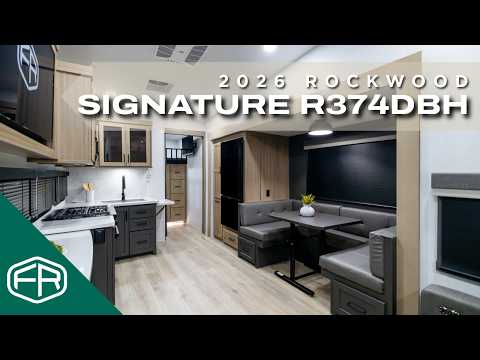 Thumbnail for 2026 Rockwood Signature Fifth Wheels R374DBH Video