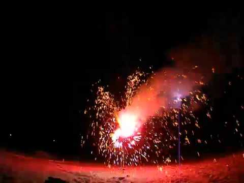 Klasse-II Musik Silvester Feuerwerk 2010/2011 Läubli Bugano Jorge Fireworks