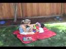 A little Sippy cup time with Auntie M