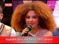 i due protagonisti del musical hair ospiti del programma pomeridiano di rai2