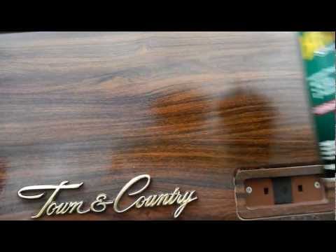 Vinyl Trim on Estate Woody 1970 Chrysler Town & Country Woodie Trim Fix