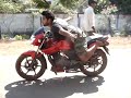 Mohit on His TVS Apache RTR-160 Part-2