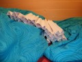 Papierbrücke mit Unterspannung