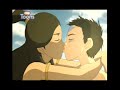 It's about Toph loving Katara. But Katara is cheating on her with different guys...In the end, Toph is suppossed to be saying 