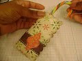 Candy Cane (or pencil) Pouch