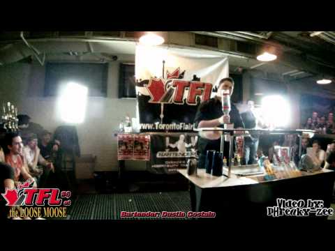 TFL – Dustin Costain – Toronto Flair League Bartending Competition #6