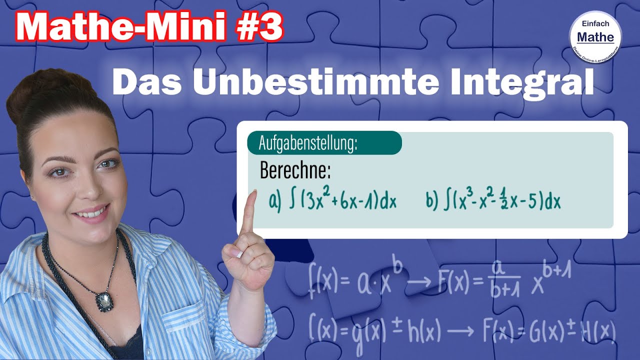 Ein unbestimmtes Integral berechnen #mathemini