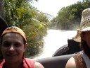 Sian Khan en Jeep