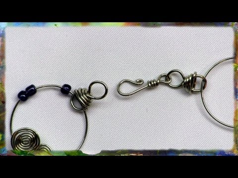 how to fasten fish hook clasp