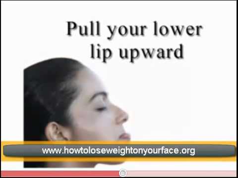 how to lose weight in your face
