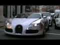 Arab Supercar Traffic- 2 Bugatti Veyrons + More!