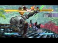 Street Fighter X Tekken King Yoshimitsu Combo Exhibitio