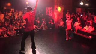 優弥 vs Tecchy – R16 2015 JAPAN FUNKSIDE DANCE BATTLE POP BEST8