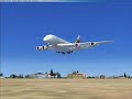 pouso Airbus A380 Curitiba Brasil