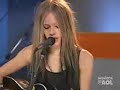Avril Lavigne - Knocking on Heaven's Door Acoustic Session