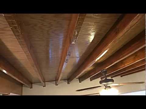 how to locate beams in the ceiling