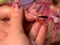 Nail Art by Liliya Sereditskaya (red flower part1)