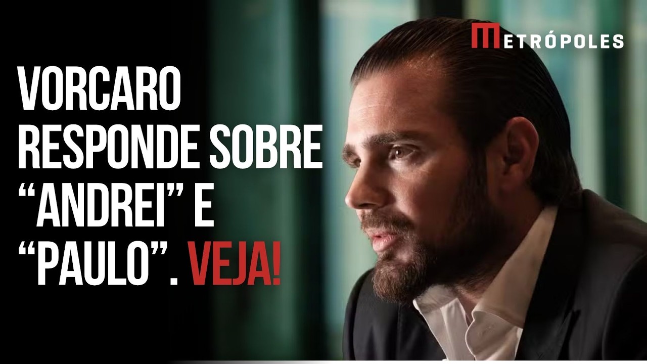 Vorcaro é pressionado sobre “Andrei” e “Paulo”