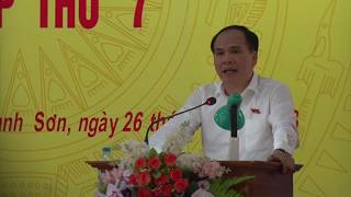 HĐND phường Thanh Sơn khóa IX tổ chức kỳ họp thứ 7