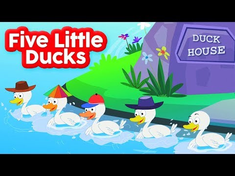 Fünf kleine Enten | Ente Reime | Kinderlied | Children Songs | Nursery Rhymes | Five Little Ducks
