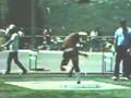 SHOT PUT , AWESOME  76 FOOT WARM UP THROW !!!