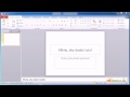 Microsoft PowerPoint 2007-2010 – ćwiczenie edukacja informatyczna wprowadzenie