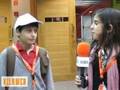 Estudiants de primària fan televisió amb VilaWeb TV