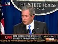 Dubya trying to spin the lies