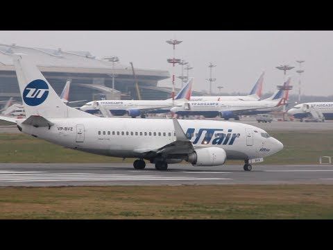 UTair / Ютэйр VP-BVZ Boeing 737-524 / Взлёт во Внуково (VKO/UUWW)
