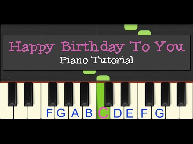 Keyboard Tutorial Happy Birthday | easy piano tutorial happy birthday to you mp3fordfiesta com Keyboard Tutorial Happy Birthday | easy piano tutorial happy birthday to you mp3fordfiesta com