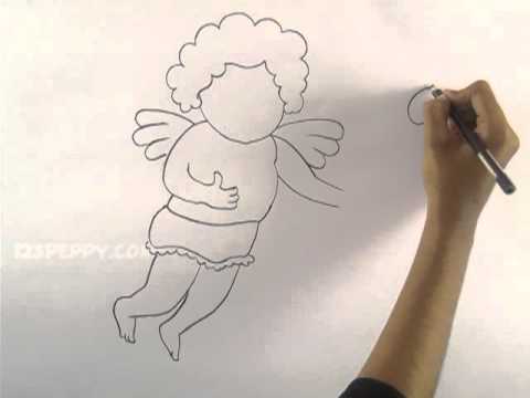 how to draw cupid