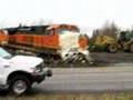 BNSF train wreck- Marysville, Wa.