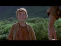 labrador chasing gallimimus in jurassic park, isla nublar