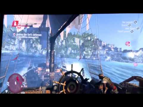 Assassins Creed: Black Flag on The PS4 Boat Battles - Gamescom 2013