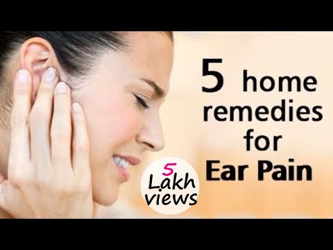 how to cure ear pain