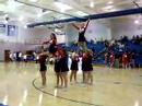 erie cheerleaders--- between quarter builds (half and splits